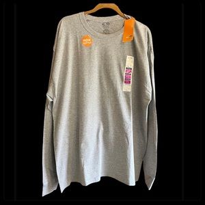 Champion C9 Active Performance Long sleeve T shirt, Light Steel, XXL